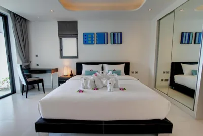수영장 전망 아파트 — Absolute Twin Sands Resort & Spa